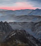 The Carpathian Mountains, Ukraine, Sunrise over mountain range landscape - Image 2