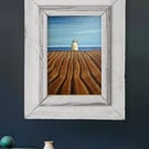 Windmill St Monans, Fife acrylics on canvas