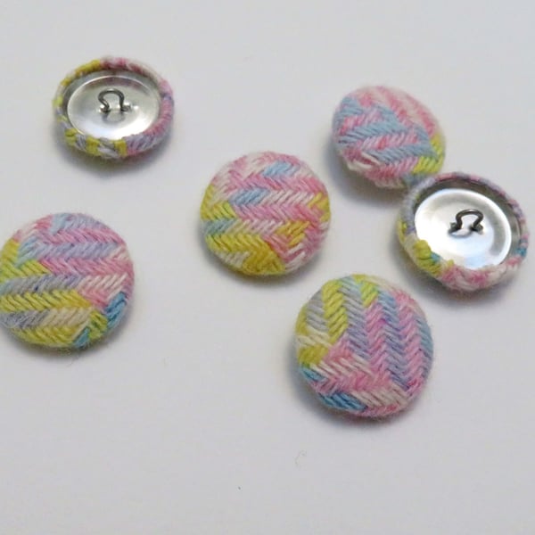 Pink and Yellow Buttons