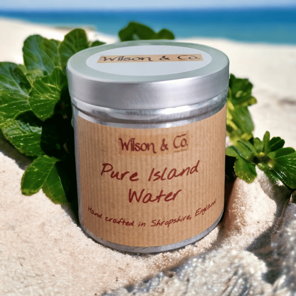 Pure Island Water Scented Candle 230g
