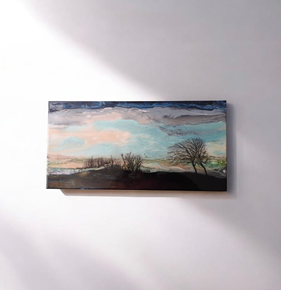 Northumberland hills - winter morning 