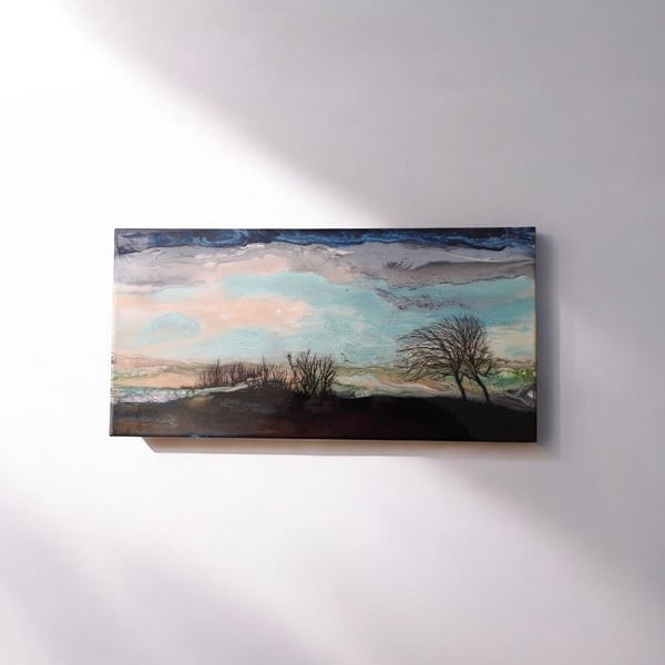 Northumberland hills - winter morning 