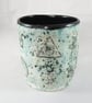Extra Large mug , 29 oz mug tea mug large beer mug egyptian hieroglyph Stoneware - Image 2