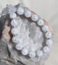 Clear Quartz Gemstone Chunky Statement Necklace "Phoenix" - Image 2