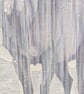 Resilience, a Winter White Stag painting - Image 6