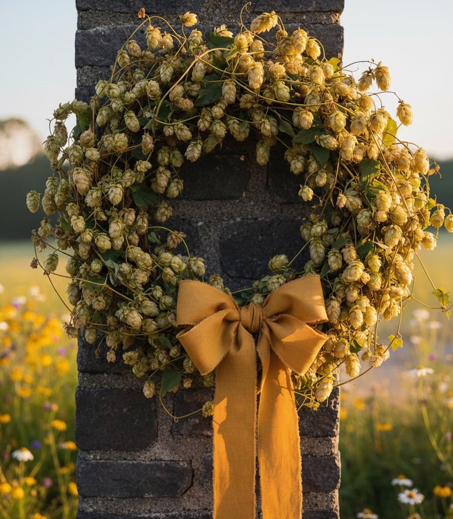 Hand Dyed Mustard Yellow Silk Ribbon, Bridal Bouquet Ribbon, Cake, Stationery