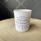 Thai Lime and Mango Soy Wax Candle
