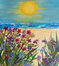 A4 Art Print: Coastal Flowers - Image 5