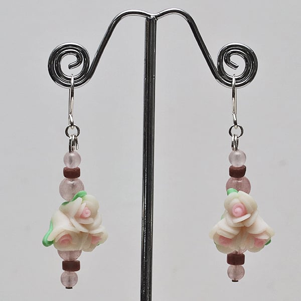 Rose Earrings