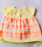 Simple Classic Hand Knitted Baby Dress, New Baby Gift, Baby Shower Gift - Image 2