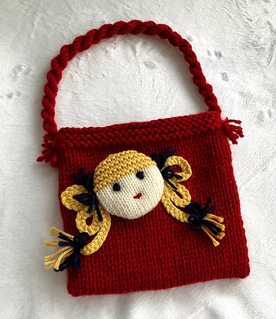 Hand-knitted Children’s Handbag