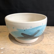 Stoneware XXX brushwork bowl (2 of 3)