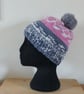 Knitted 'Nordic' Beanie Hat - Image 1