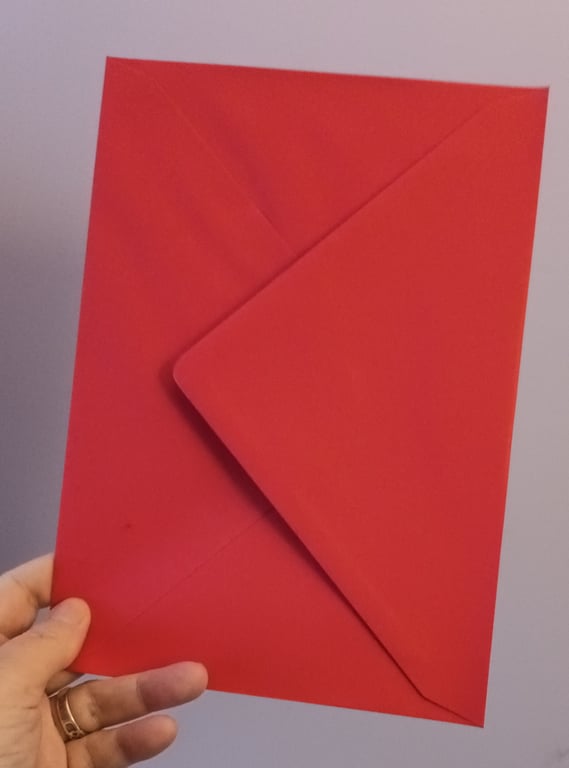 C5 A5 Ivory Envelopes For Cardmaking Wedding. 120gsm Pack Of 6