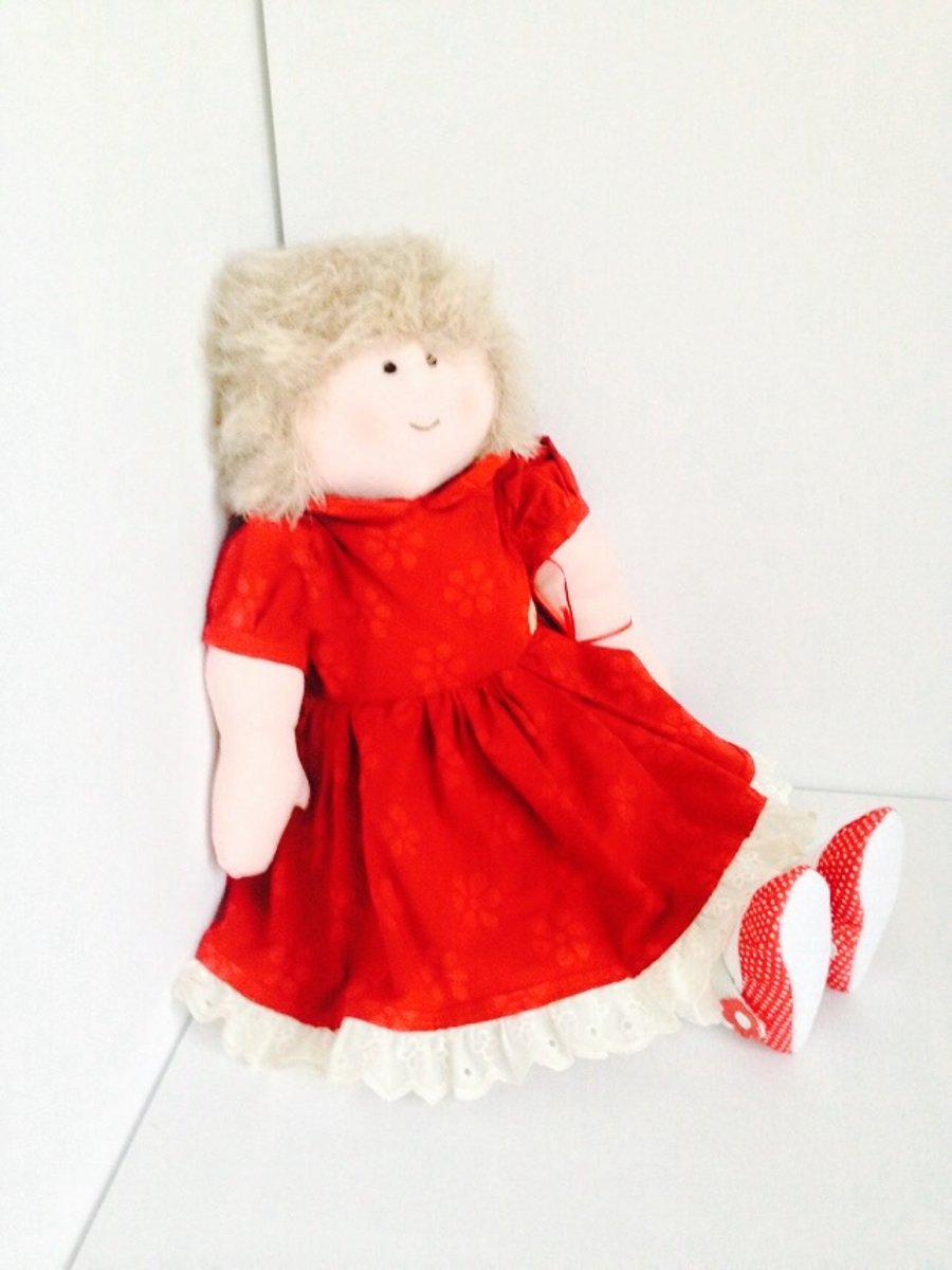 Scarlett - 54cm rag doll 