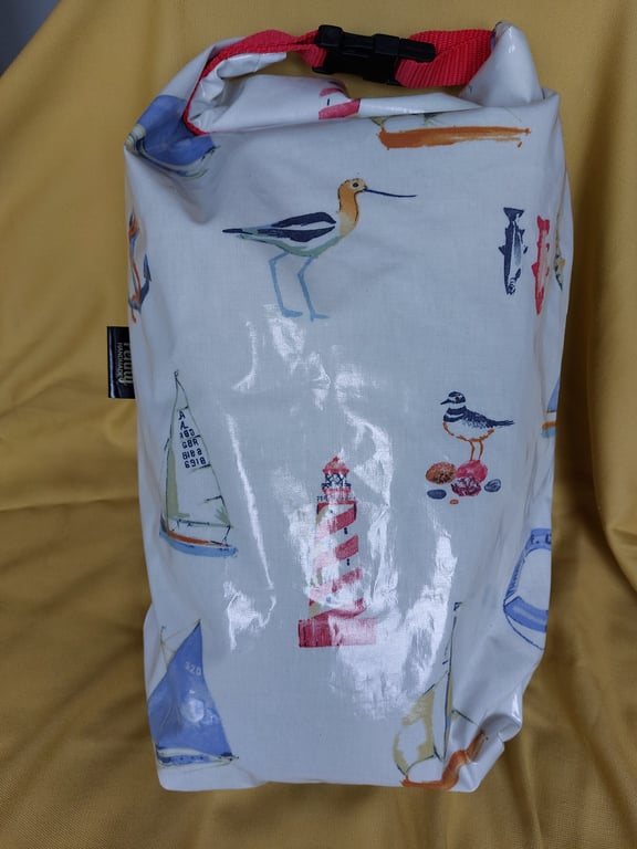 Nautical print drybag