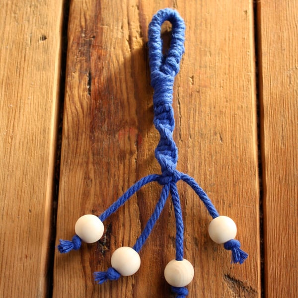 Macrame banana hanger