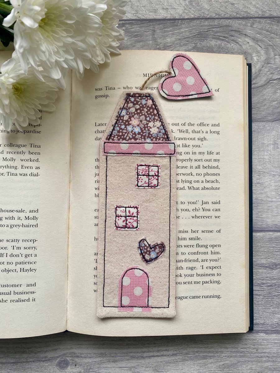 Bookmark, tall house bookmark
