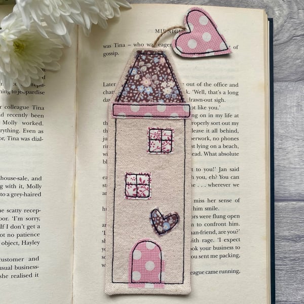 Bookmark, tall house bookmark