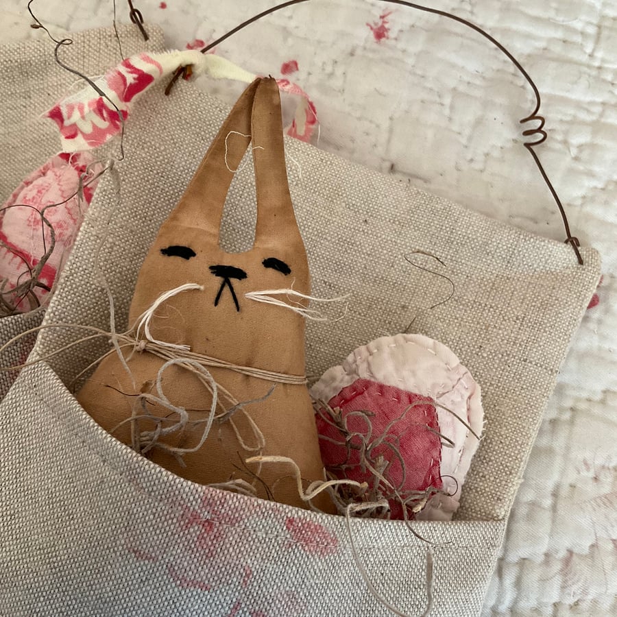 Primitive Bunny in pocket