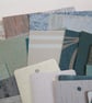 Mixed Blues, Greys, Silver Wallpaper Craft Pack - Image 2