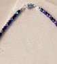 Purple Hematite Teardrop Pendant Necklace - Image 5