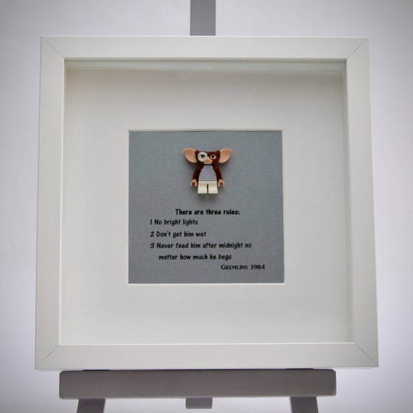 Gremlins "Gizmo" mini Figure frame