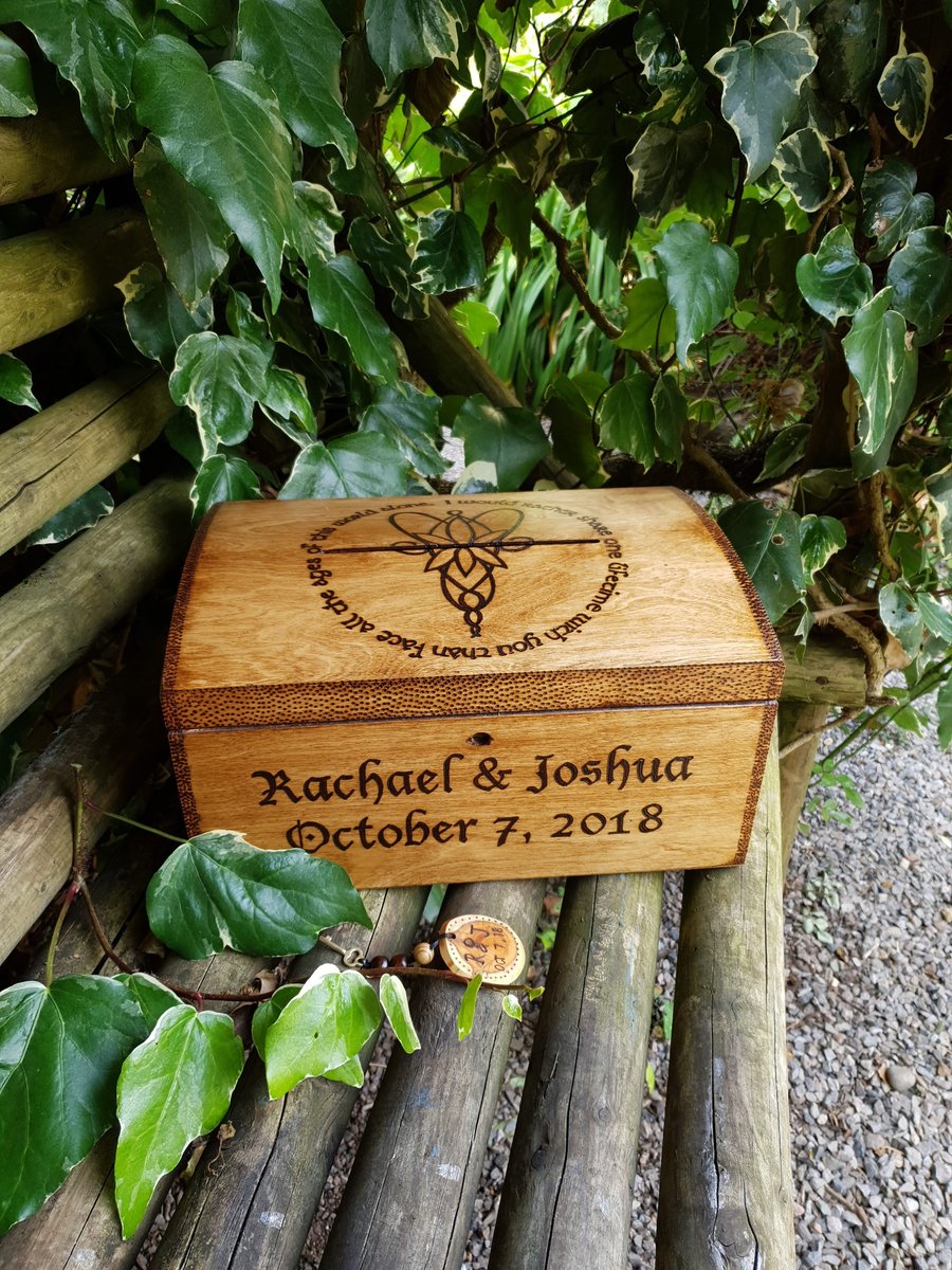 Themed Wedding Card box, can be personalised and customised 