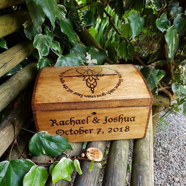 Themed Wedding Card box, can be personalised and customised 