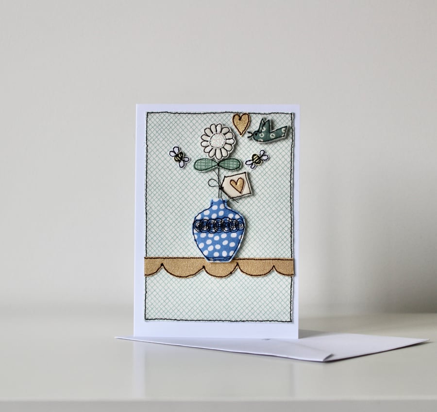 Handmade Blank Card Number 4