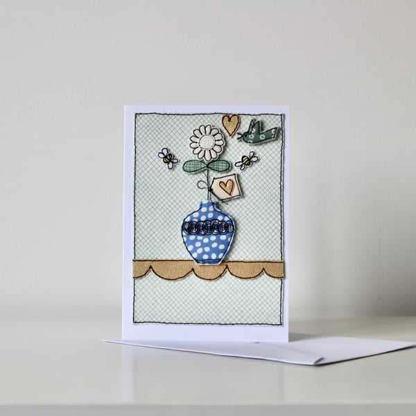 Handmade Blank Card Number 4
