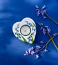 Bluebell Tea Light Holder - Hand Painted - Image 4