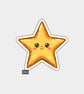 Funny Vinyl Sticker For Adults - Cute Star