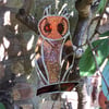 Stained Glass Owl hanging