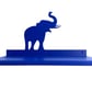 Elephant Wall Shelf – Nursery & Kids Room Decor - Image 4