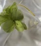 Lou - Lime Green Feather Fascinator - Wedding - Special Occasion - Garden Party