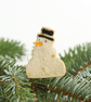 Simon the Snowman Ceramic Plant Hugger Decoration