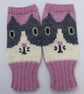 Cat Fingerless Gloves - Image 2