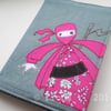ninja sketchbook - pink
