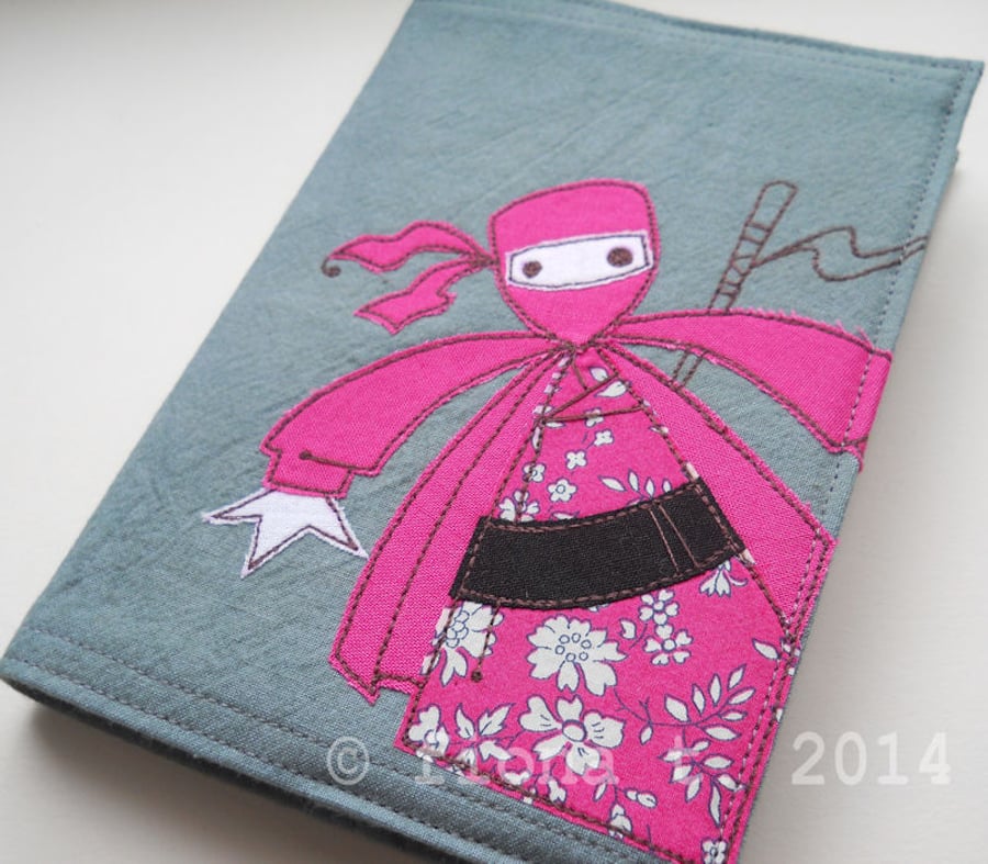 ninja sketchbook - pink
