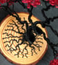 Personalised Wire Bonsai Tree Sculpture – Handmade Custom Colour Tree Art - Image 3