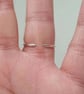 Surfite Adjustable Ring Sterling Silver Stacker Jewellery Gift Handmade Upcycle - Image 7