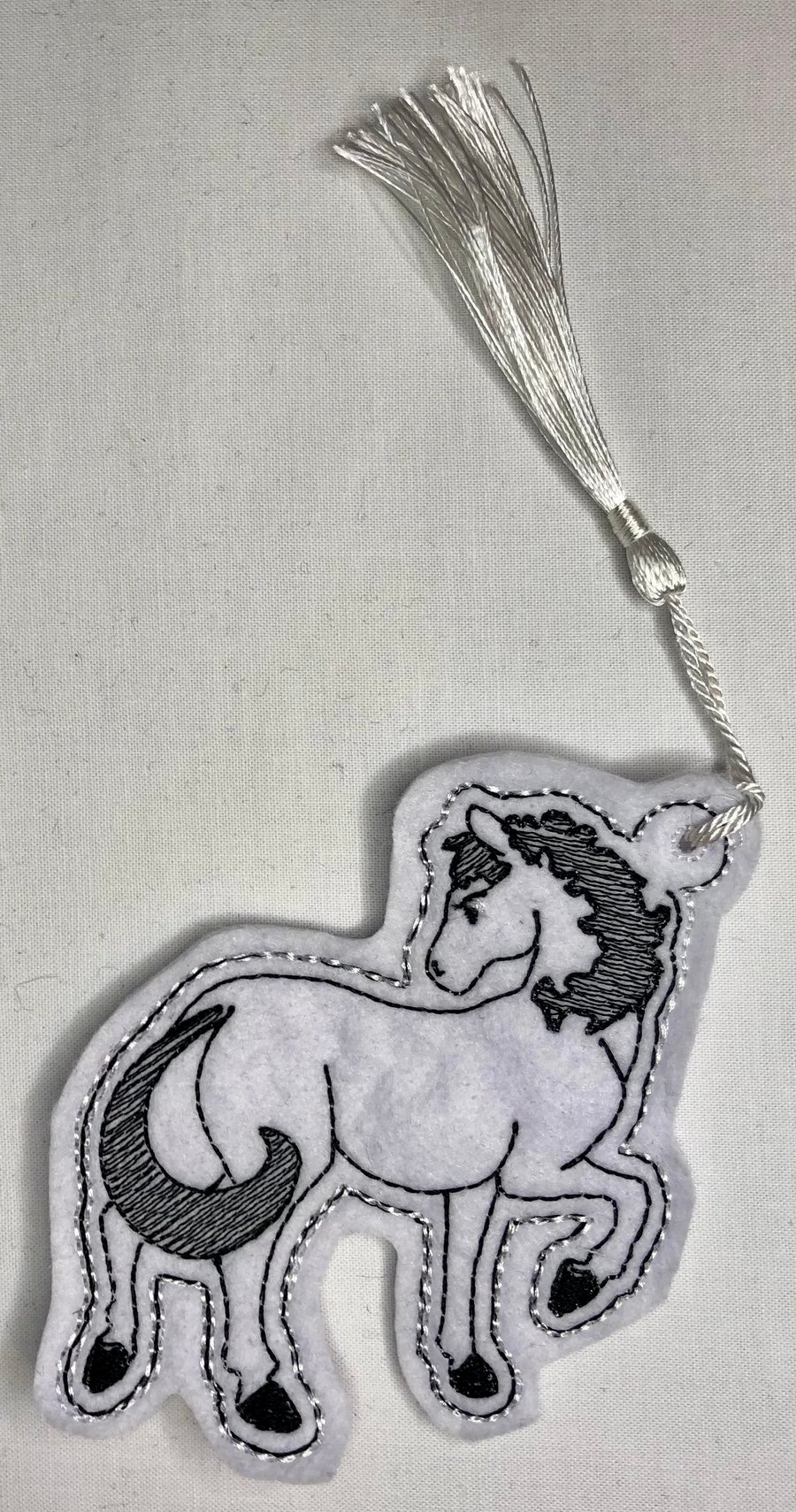 Felt Horse Bookmark