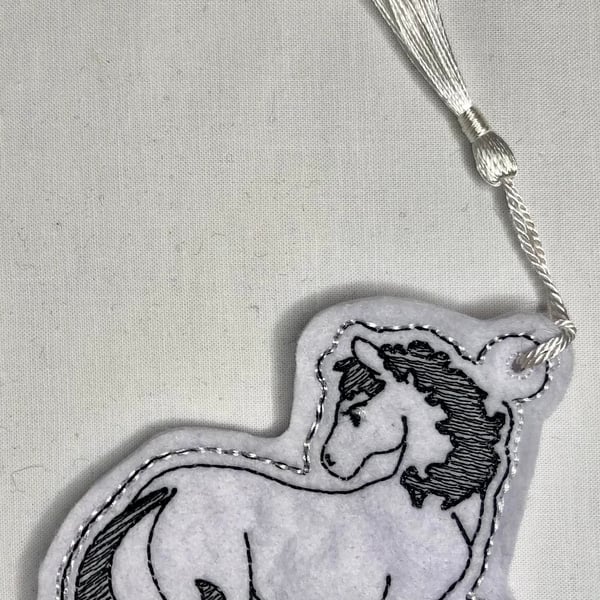 Felt Horse Bookmark