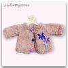 Embroidered Pink Cardigan 