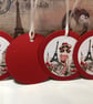 Paris Fashion Girl Gift Tags - Handmade Glamour, Set of 4 - Image 5