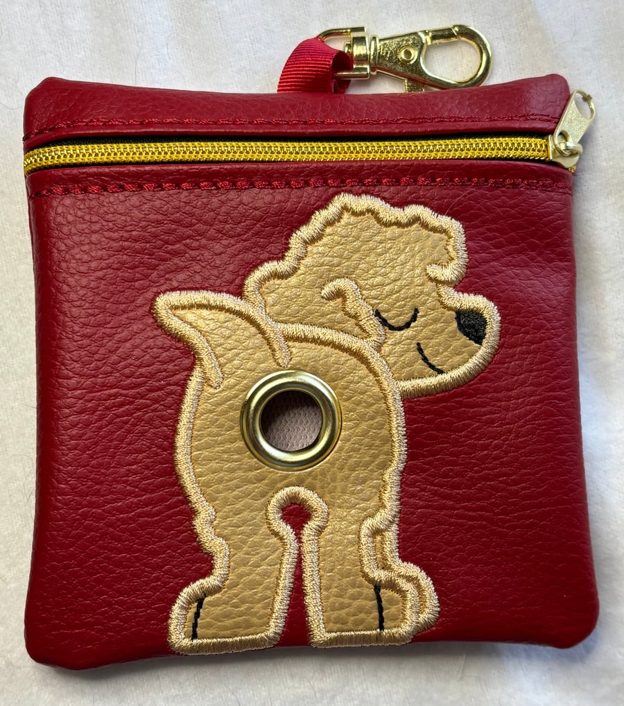 Cavapoo Poo bag dispenser 