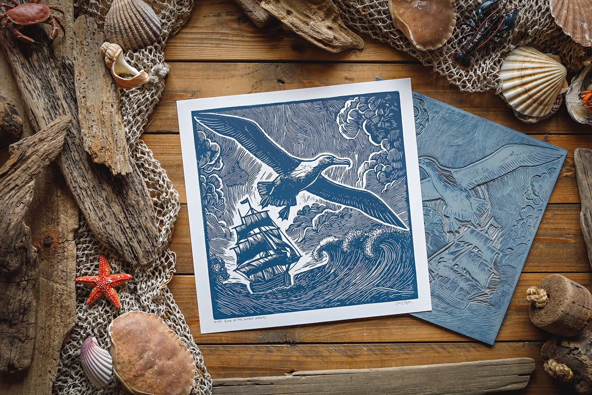 Rime of the ancient mariner print 12x12"