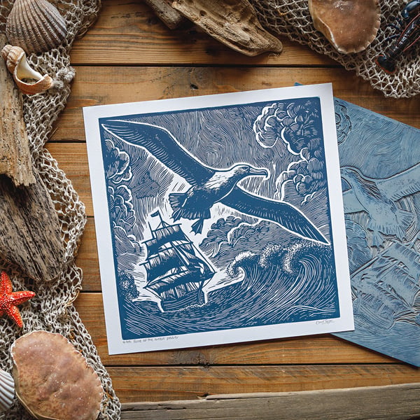 Rime of the ancient mariner print 12x12"