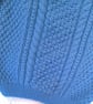 Cable Pattern Child's Jumper with Round Neck, Children's Clothes, Winter Jumper - Image 7